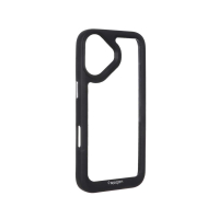 قاب آیفون 17 پرو اسپیگن مدل دور مشکی شفاف لنز برجسته Spigen Black TPU Clear Case IPhone 17 Pro