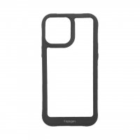 قاب آیفون 11 اسپیگن مدل دور مشکی شفاف لنز برجسته Spigen Black TPU Clear Case IPhone 11